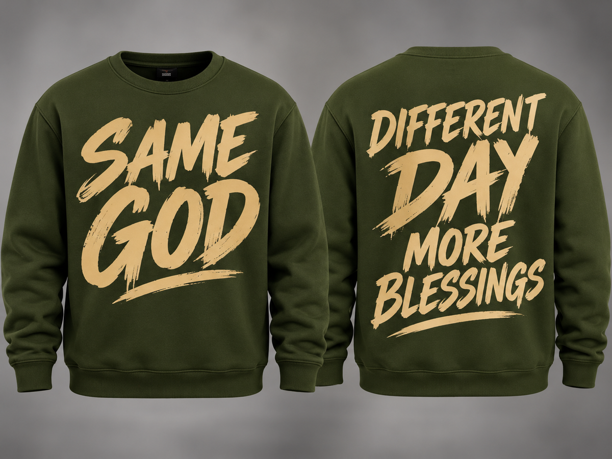 Hoodie - SAME GOD DIFFERENT DAY